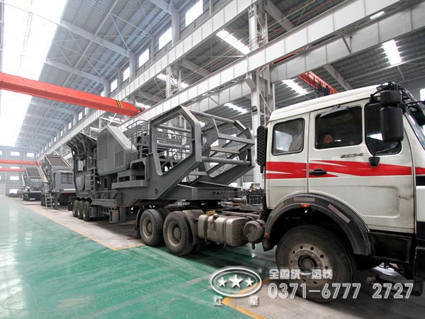 大型移動煤炭破碎機