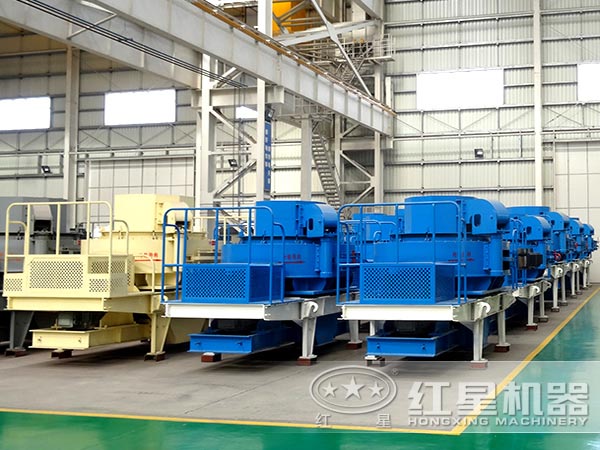 不同型號的制砂設備