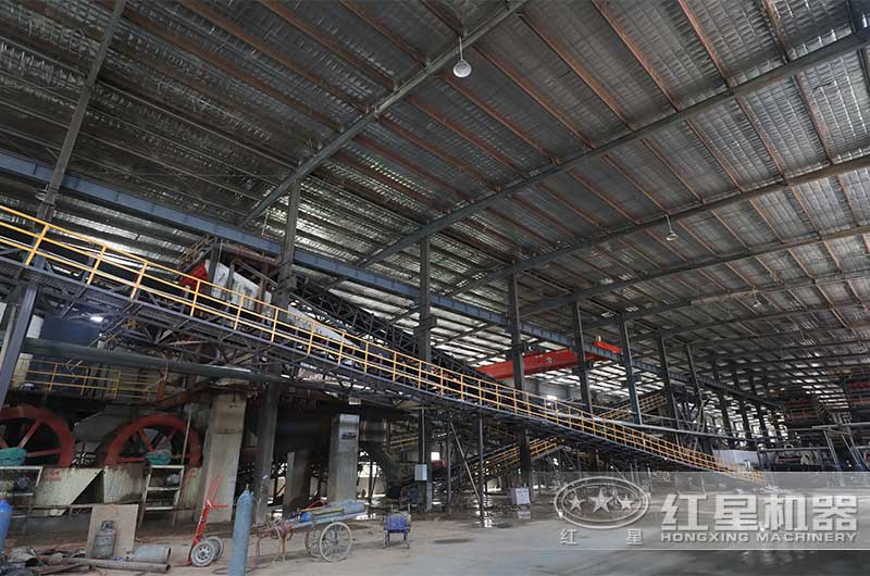 大型機制砂加工現(xiàn)場