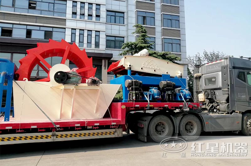 輪式洗沙細沙回收一體機發(fā)貨