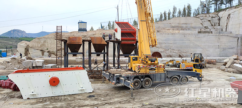 砂石場(chǎng)不斷發(fā)展起來(lái)，碎石機(jī)器需求大