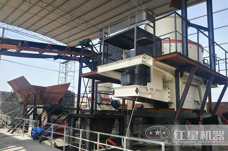 石英砂制砂加工客戶現(xiàn)場