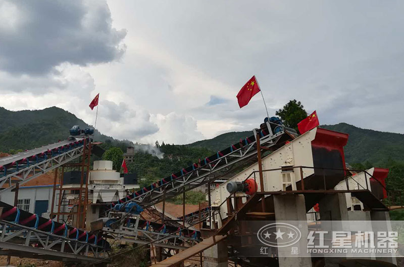 制砂廠作業(yè)現(xiàn)場(chǎng)實(shí)拍