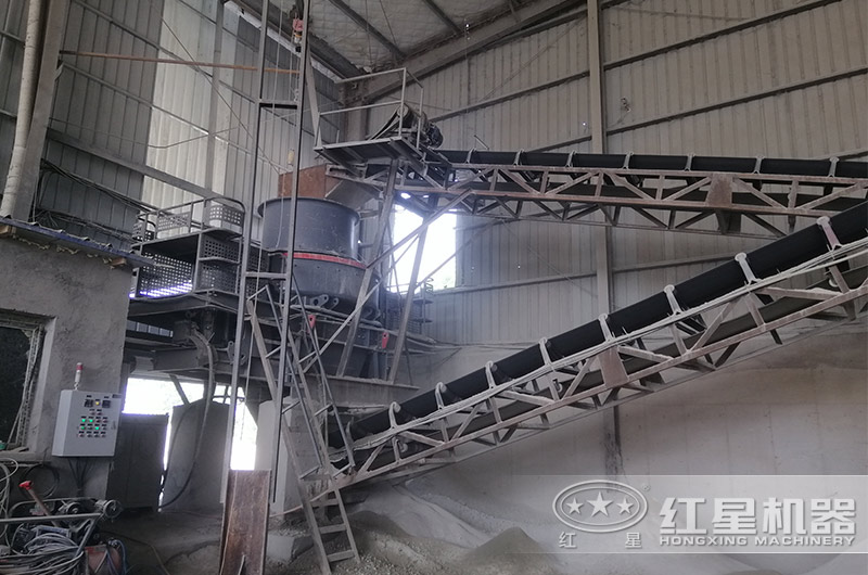 混凝土機制砂加工客戶現(xiàn)場實拍