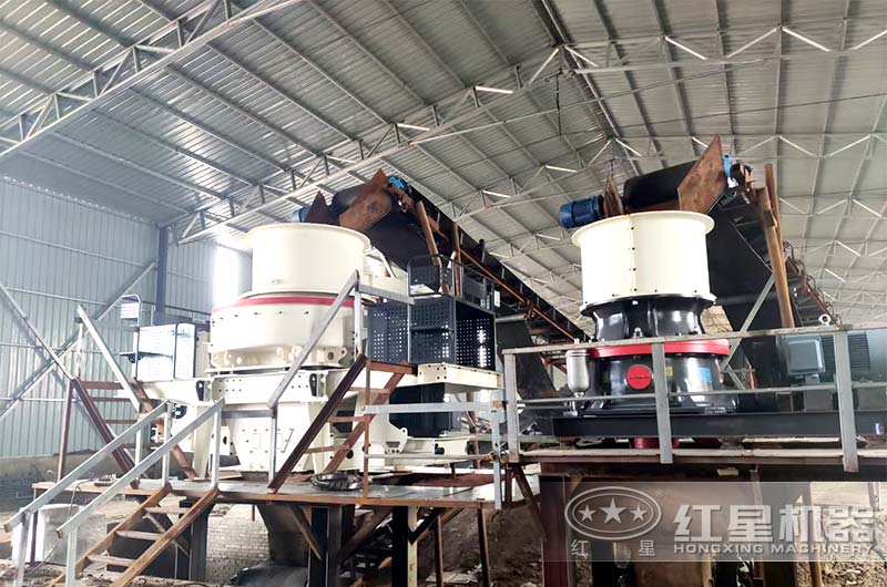 時產(chǎn)100噸硅石制砂生產(chǎn)線設(shè)計方案二