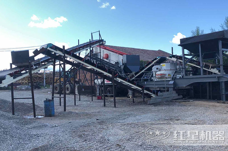 移動制砂機(jī)現(xiàn)場 移動制砂機(jī)現(xiàn)場