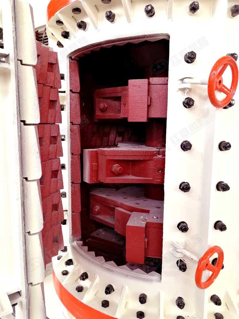 立式復合制砂機內(nèi)部結構實拍