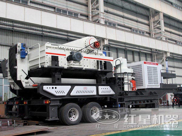 移動小型破碎供料機(jī)設(shè)備展示