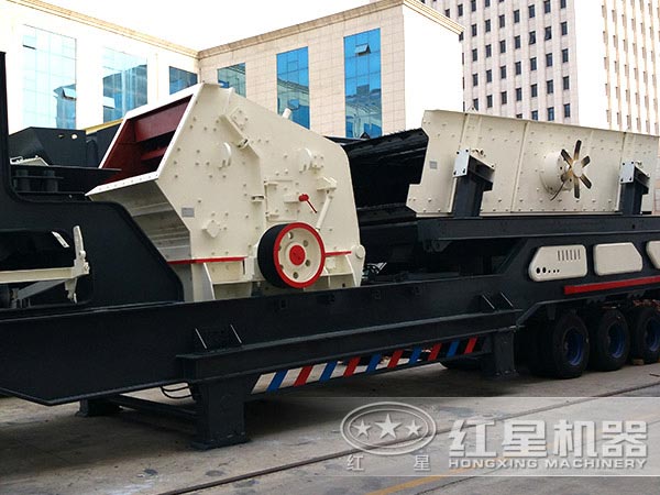 石頭移動整形機(jī)展示 石頭移動整形機(jī)展示