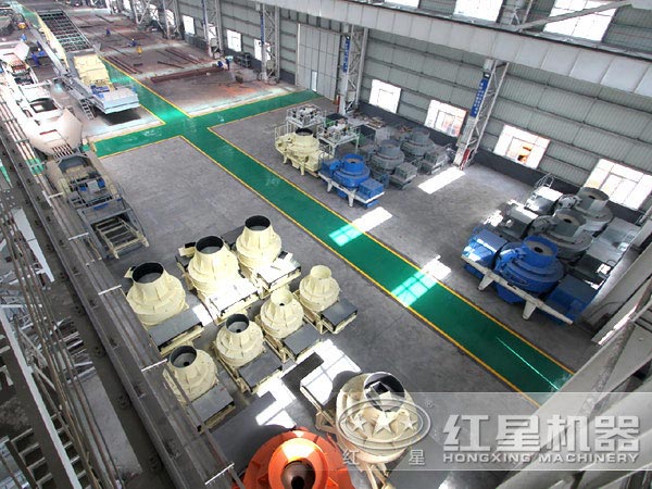 石打石制砂機(jī)鑄造車間