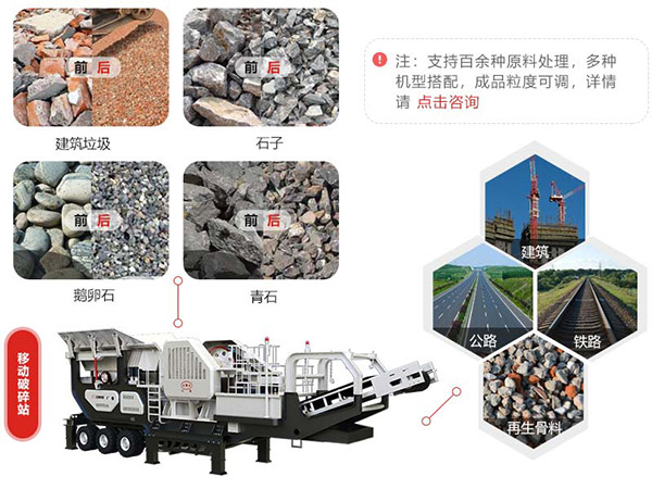 流動碎石機(jī)生產(chǎn)優(yōu)勢