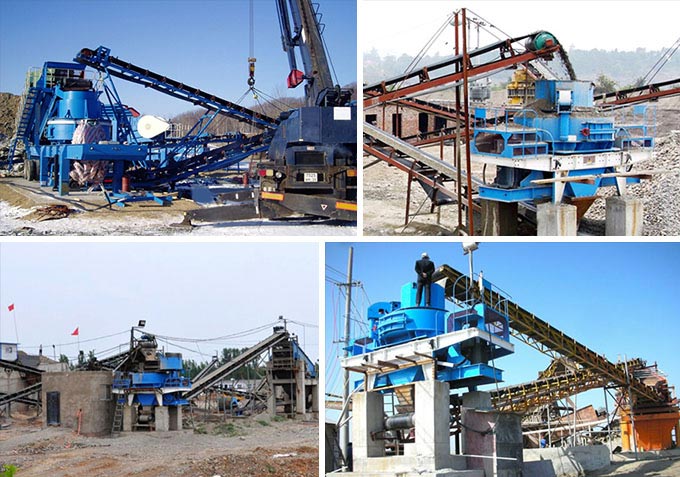 制砂機設(shè)備生產(chǎn)現(xiàn)場