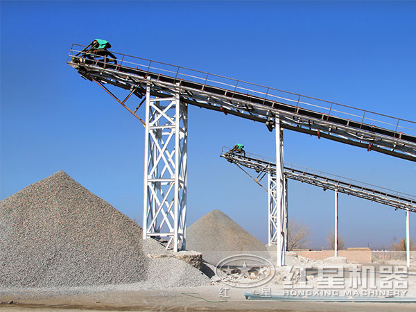 機(jī)制砂生產(chǎn)現(xiàn)場