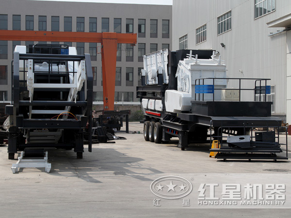 紅星移動式碎石機(jī)