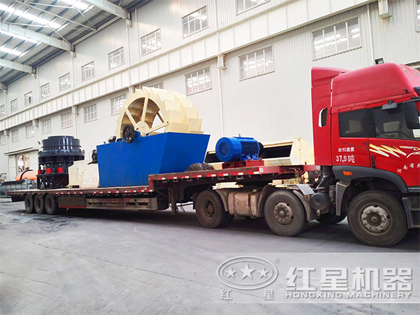 時產(chǎn)60噸的鵝卵石制砂設(shè)備 時產(chǎn)60噸的鵝卵石制砂設(shè)備