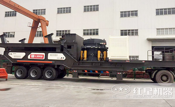 圓錐破車(chē)載移動(dòng)破碎機(jī)