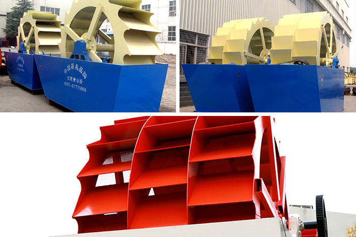 三種輪斗洗砂機圖片展示