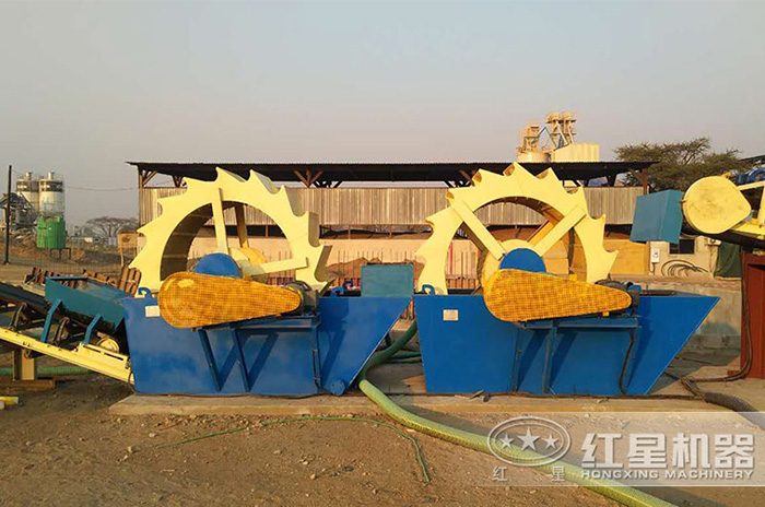 水洗砂設備現(xiàn)場作業(yè)效率高