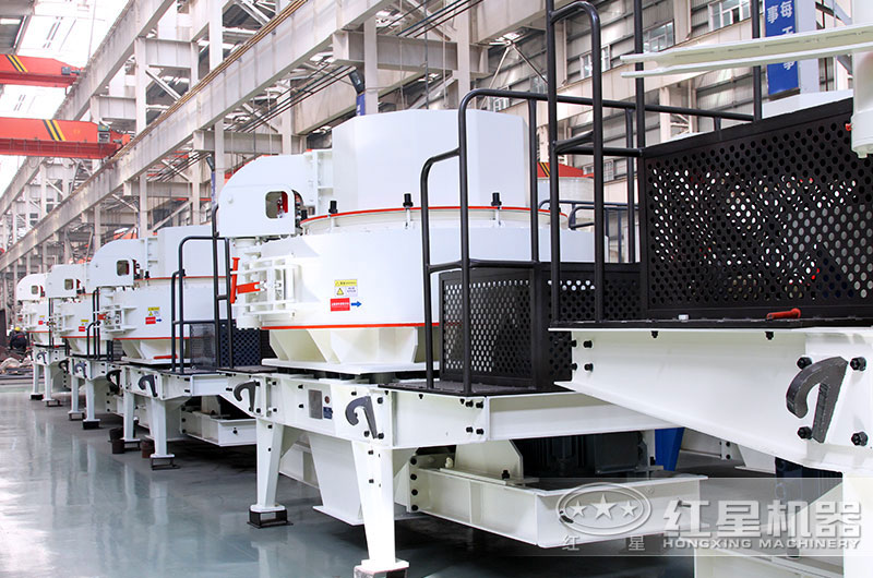 石子整形機設備展示