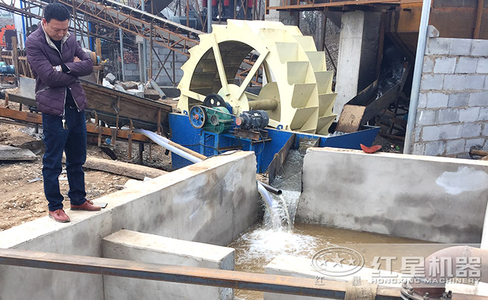 簡(jiǎn)易洗石機(jī)的沉淀池設(shè)計(jì)