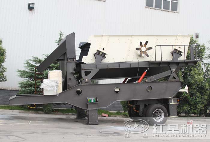 移動篩分機(jī)設(shè)備展示