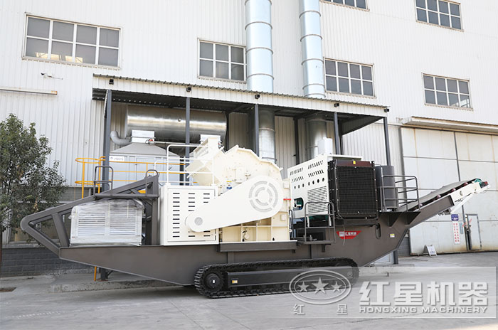 移動履帶一體式破碎機(jī)（配置細(xì)碎機(jī)）