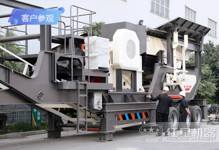 用戶來廠參觀試機