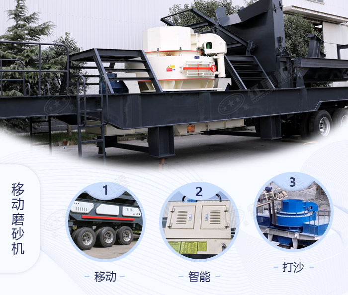 快速作業(yè)的小型移動磨砂機 