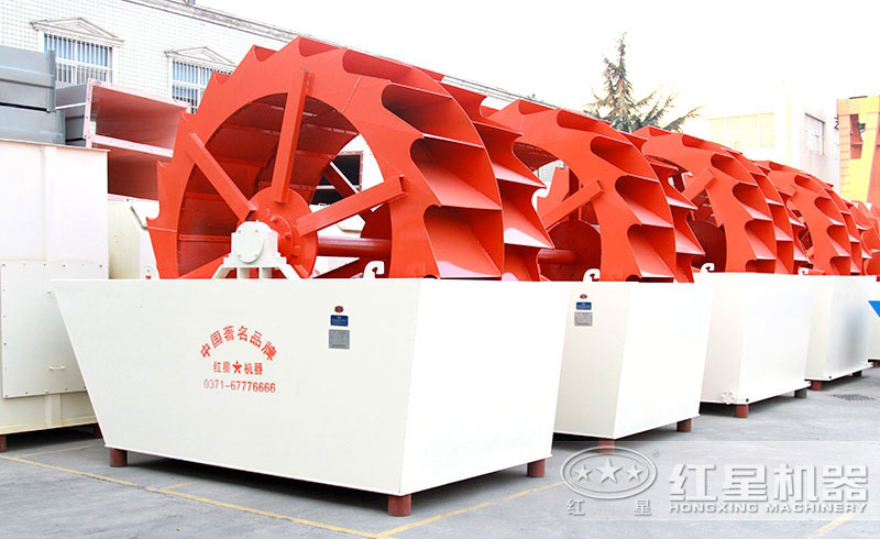 洗砂機設(shè)備展示