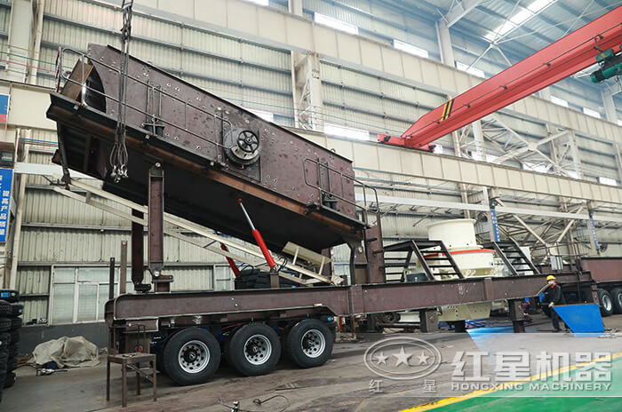 移動(dòng)粉沙一體機(jī)鑄造車間 移動(dòng)粉沙一體機(jī)鑄造車間