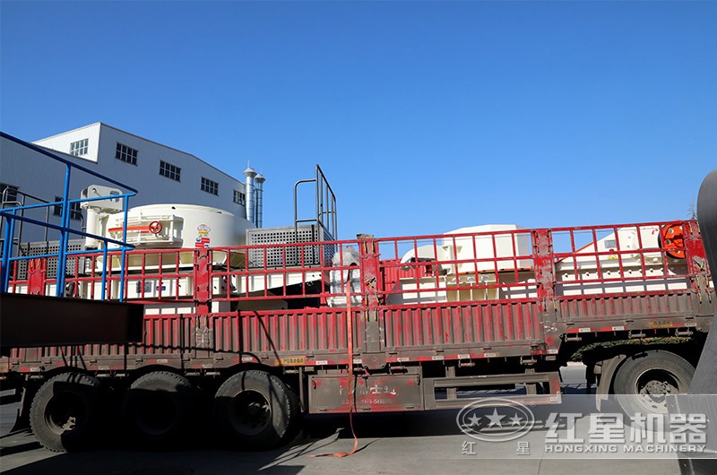 紅星機器玄武巖制砂現場發(fā)貨