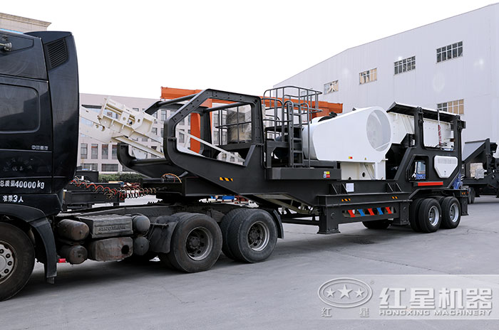 輪胎式建筑垃圾移動式破碎機