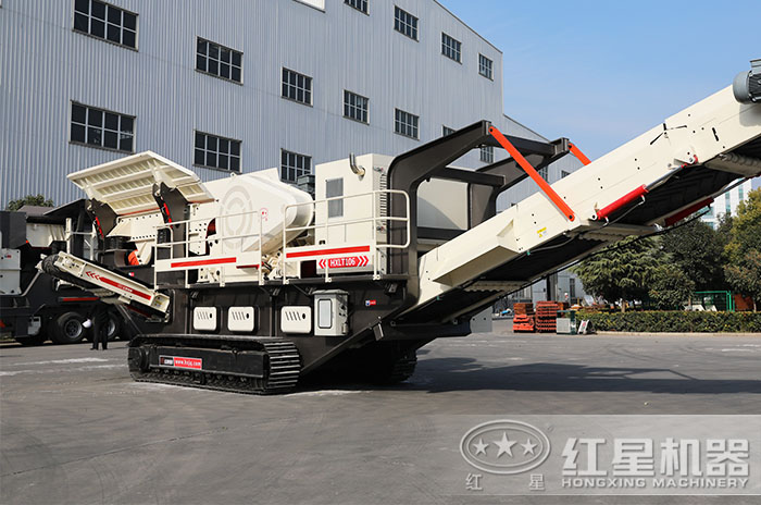 移動履帶一體式破碎機(jī)