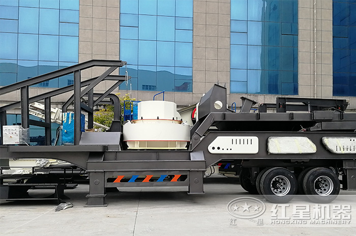 移動(dòng)式全自動(dòng)制砂機(jī)設(shè)備展示