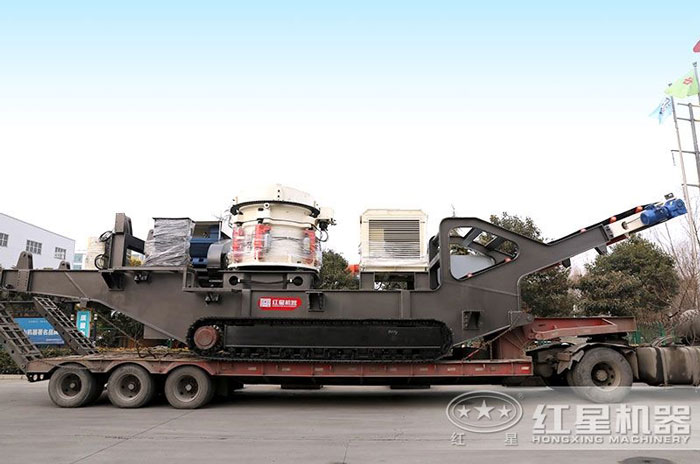 圓錐移動(dòng)破碎站現(xiàn)場(chǎng)發(fā)貨