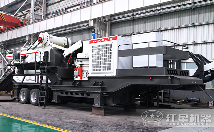 移動圓錐式破碎站