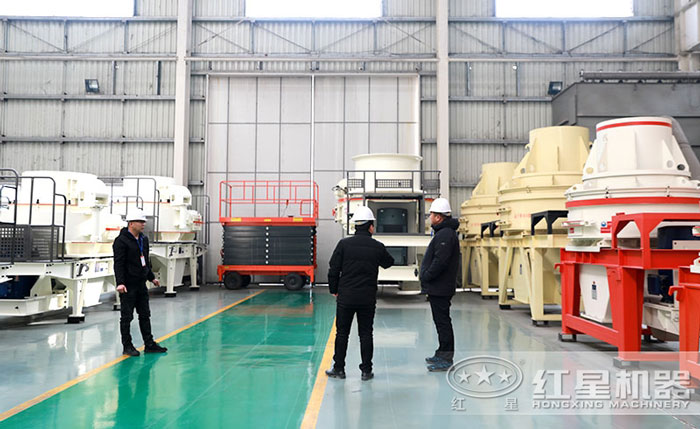 客戶到紅星機(jī)器直銷廠家現(xiàn)場(chǎng)考察設(shè)備 客戶到紅星機(jī)器直銷廠家現(xiàn)場(chǎng)考察設(shè)備