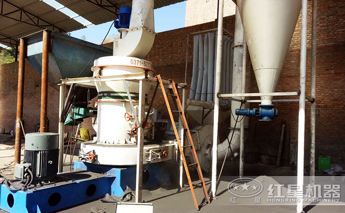 磨粉客戶(hù)現(xiàn)場(chǎng)展示