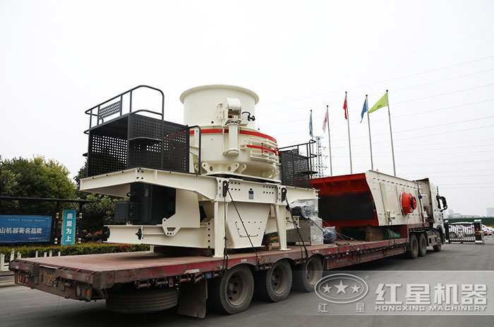 HVI沖擊式制砂機(jī)現(xiàn)場發(fā)貨圖