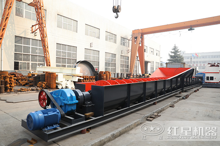 螺旋洗沙機設(shè)備廠區(qū)展示