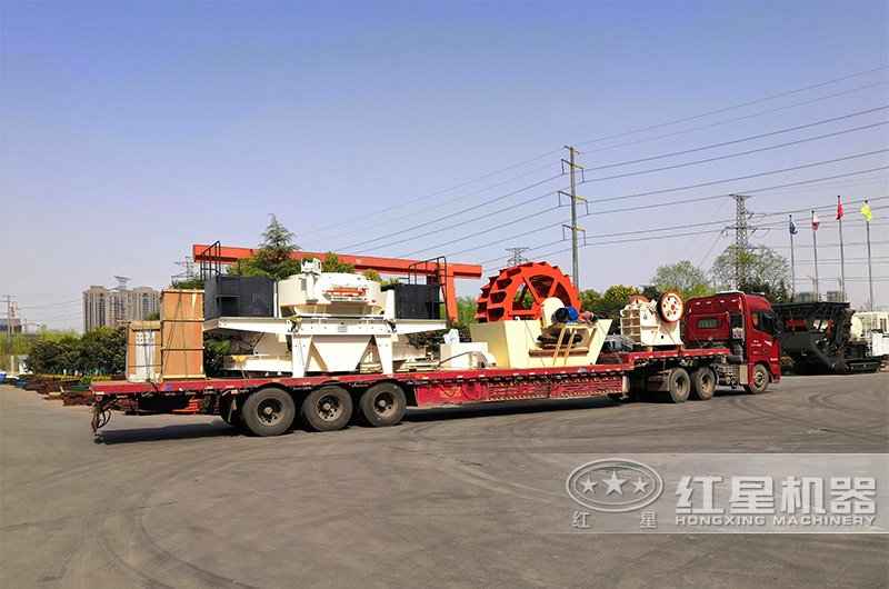 河卵石機(jī)制砂生產(chǎn)線發(fā)貨 河卵石機(jī)制砂生產(chǎn)線發(fā)貨