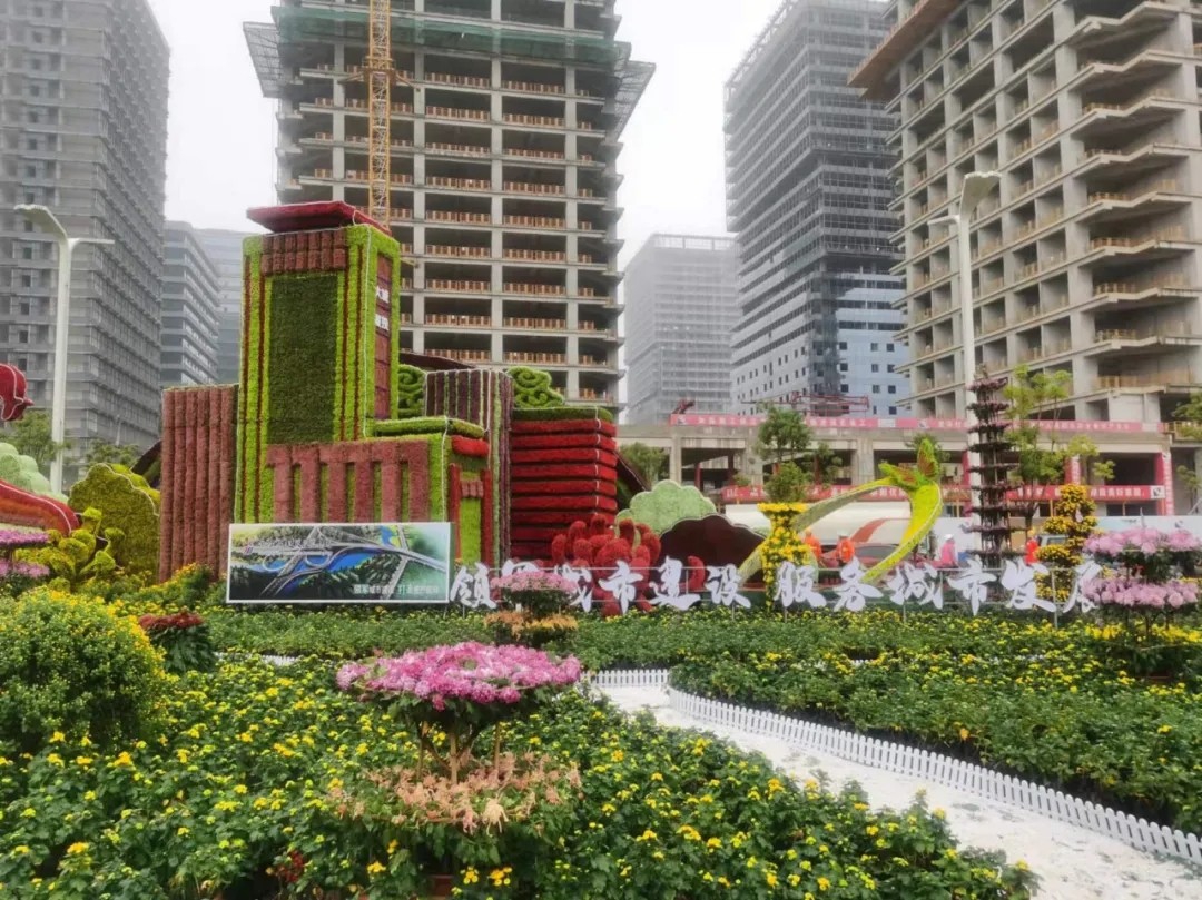 “領(lǐng)軍城市建設(shè)，服務(wù)城市發(fā)展”南昌城投集團(tuán)參展南昌市第三十三屆菊花展