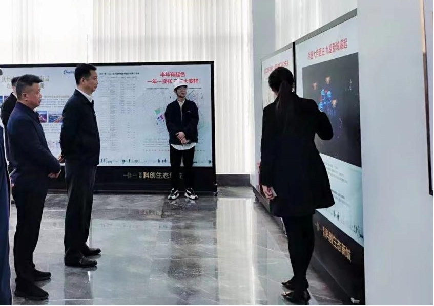 南昌市委常委、副市長肖云一行調(diào)研城投科創(chuàng)生態(tài)新城項目